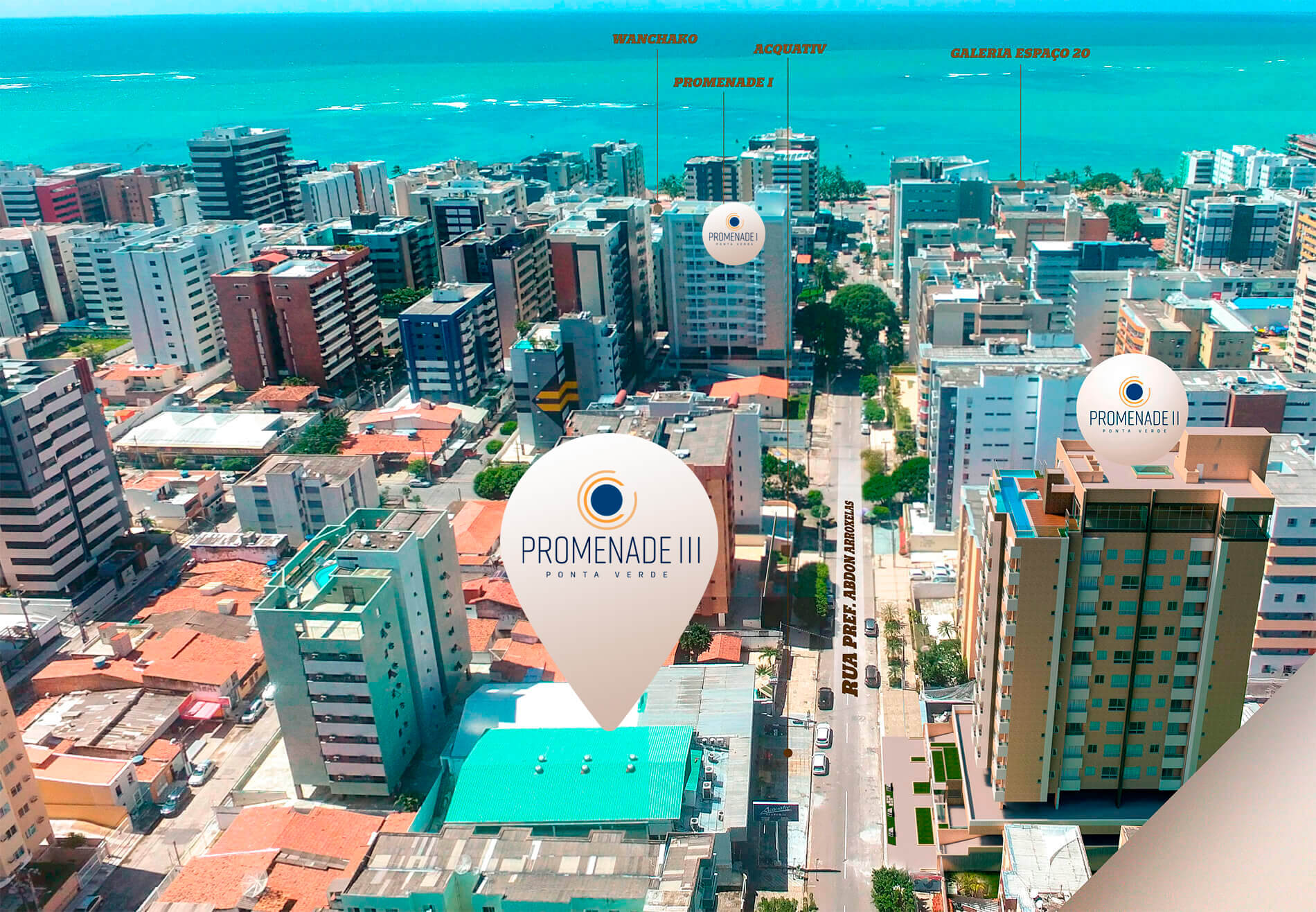 Foto da localização do Promenade II